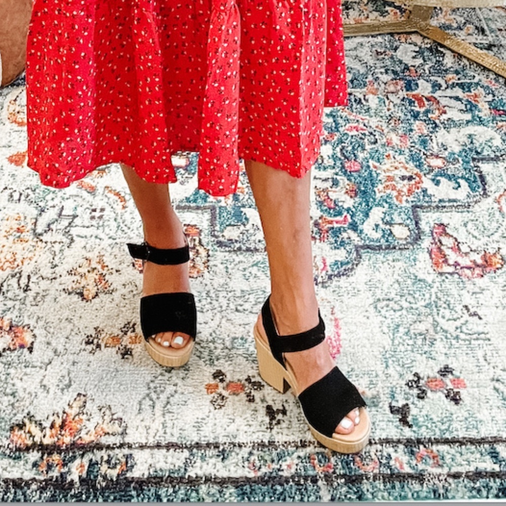 Dr Scholl's wooden sandals